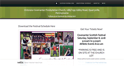 Desktop Screenshot of oldcovchurch.com